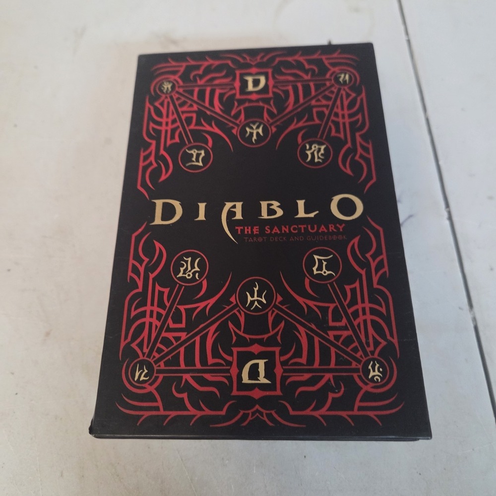 Diablo The Sanctuary Tarot Card Deck and Guidebook Barbara Moore Blizzard 2022